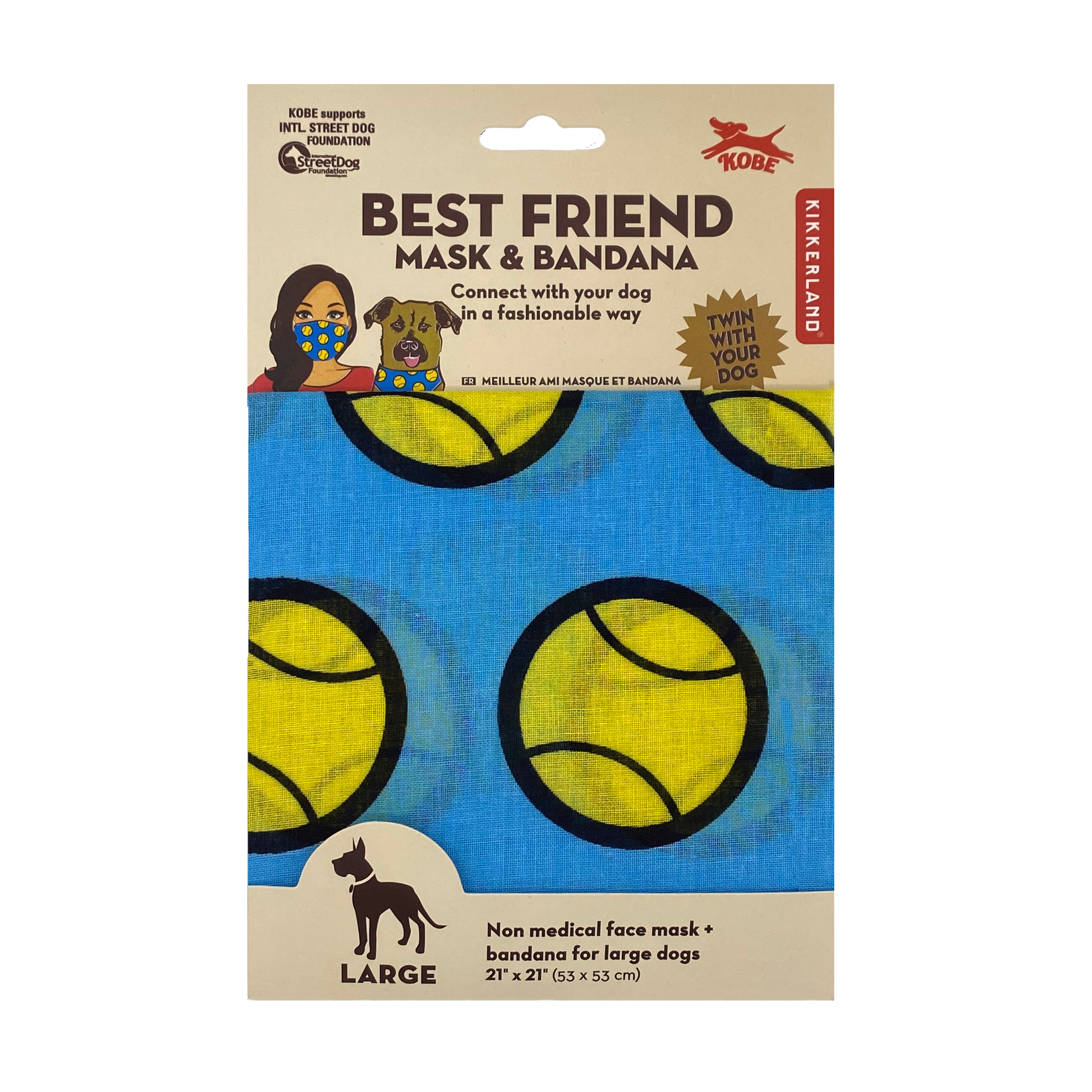 Best Friend Mask & Bandana - L