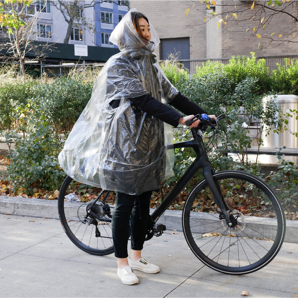 Vochtig stroomkring voor Emergency Rain Poncho — Kikkerland B.V