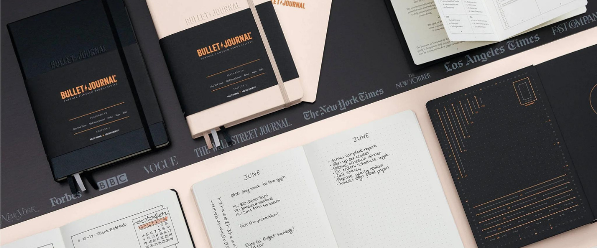 The Original Bullet Journal for Mental Wellness at Cityluxe SG