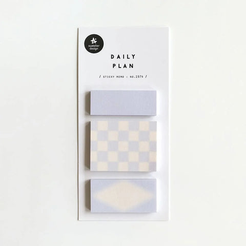 Suatelier Daily Plan.60: Cloudy Skies - Sticky Notes