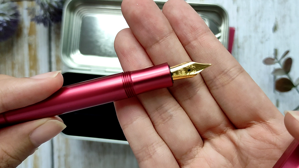 Kaweco Collection Fountain Pen Ruby Red Gold-Plated Nib