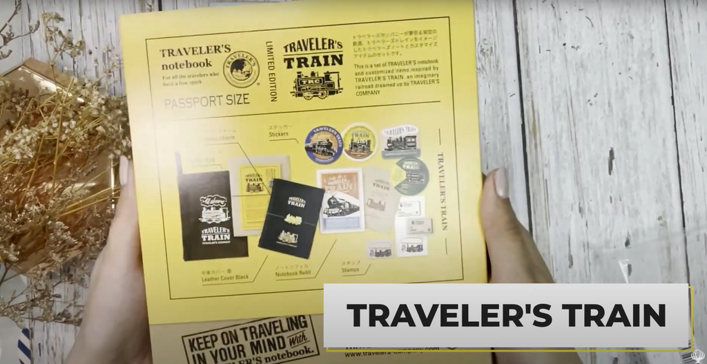 Traveler's Notebook 2022 Limited Edition: Passport Size Traveler's Train