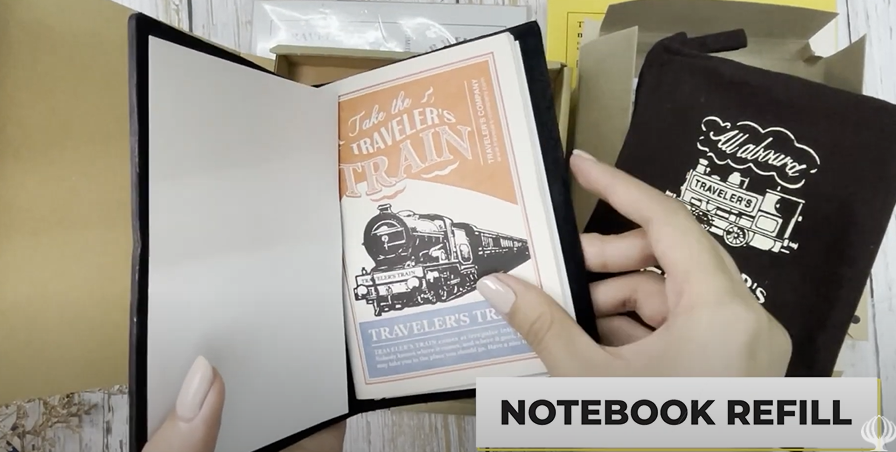 Traveler's Notebook Limited Set 2022 - Traveler's Train Notebook Refill
