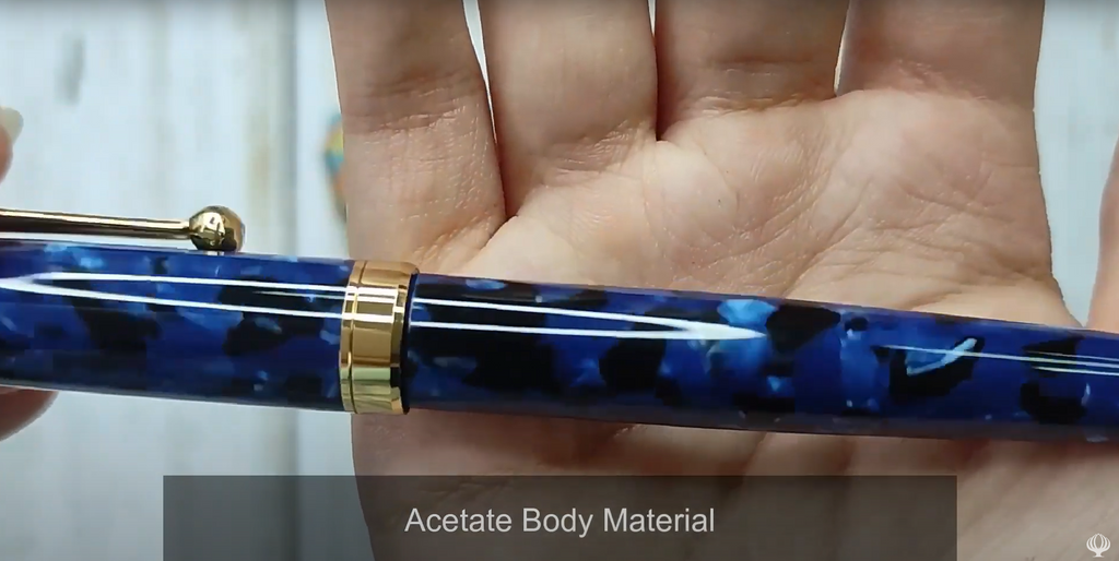 Onishi Seisakusho Fountain Pen Cellulose Acetate Body Material