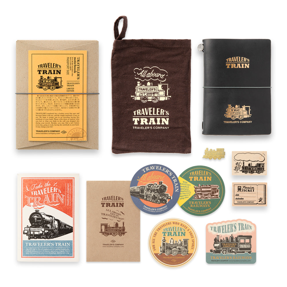 Traveler's Notebook 2022 Limited Edition: Passport Size Traveler's Train