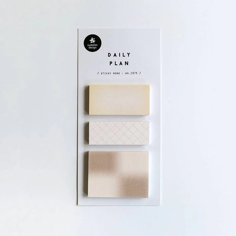 Suatelier Daily Plan.61: Cinnamon Sugar - Sticky Notes