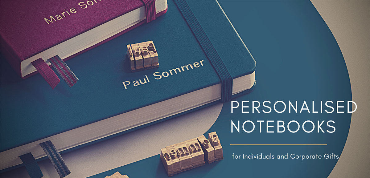 Personalised, Monogrammed, Customised Notebooks