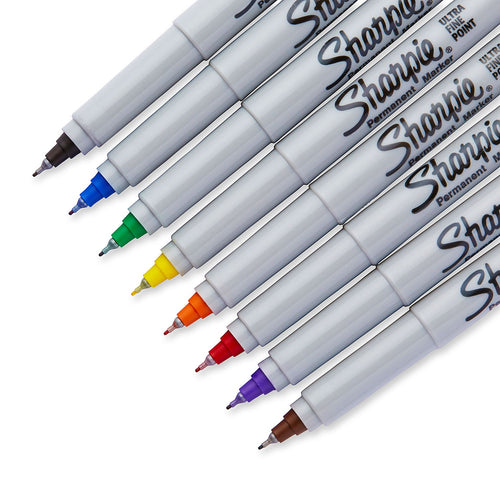 Sharpie - 2018324 - Pro Assorted Fine Tip Permanent Marker - 4/Pack