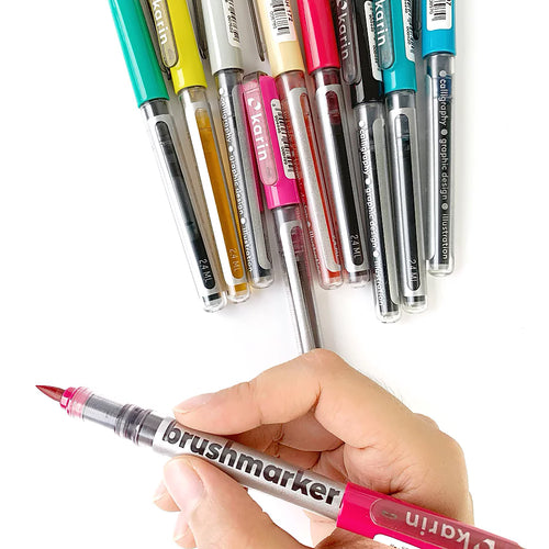 Karin BRUSHMARKER NEON Markers Set 27c12 – Simon Says Stamp