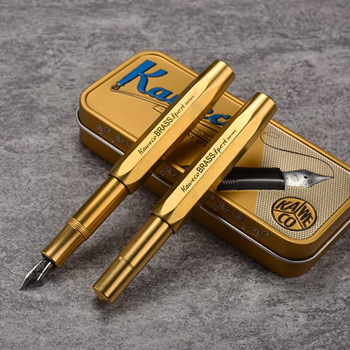 Fountain Pen Review: Kaweco Brass Sport - Fountain Pen Reviews - The  Fountain Pen Network