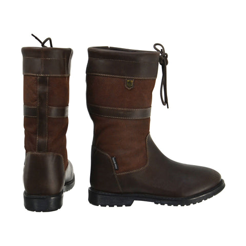calf length country boots