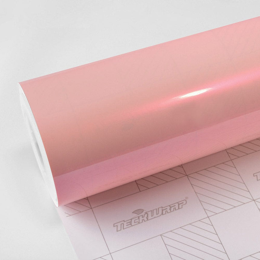 Glossy Hot Pink Wrapping Paper