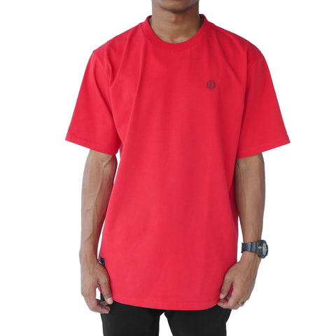 Preduce super soft embroidered logo deep red