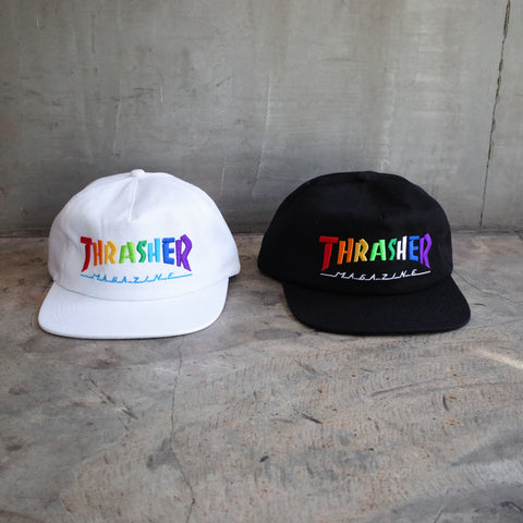 Thrasher hats at Preduce
