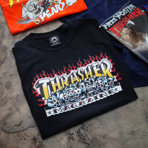 Thrasher shirts at Preduce