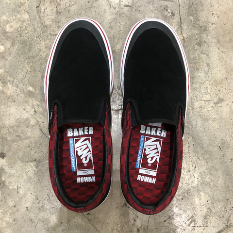 Vans x Baker Rowan slip on pro