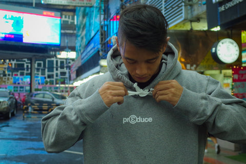 Preduce Hoodie grey