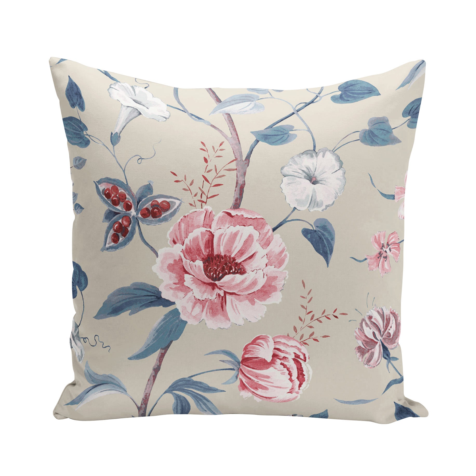 Patterned Linen Cushions | Meg Morton Fabrics