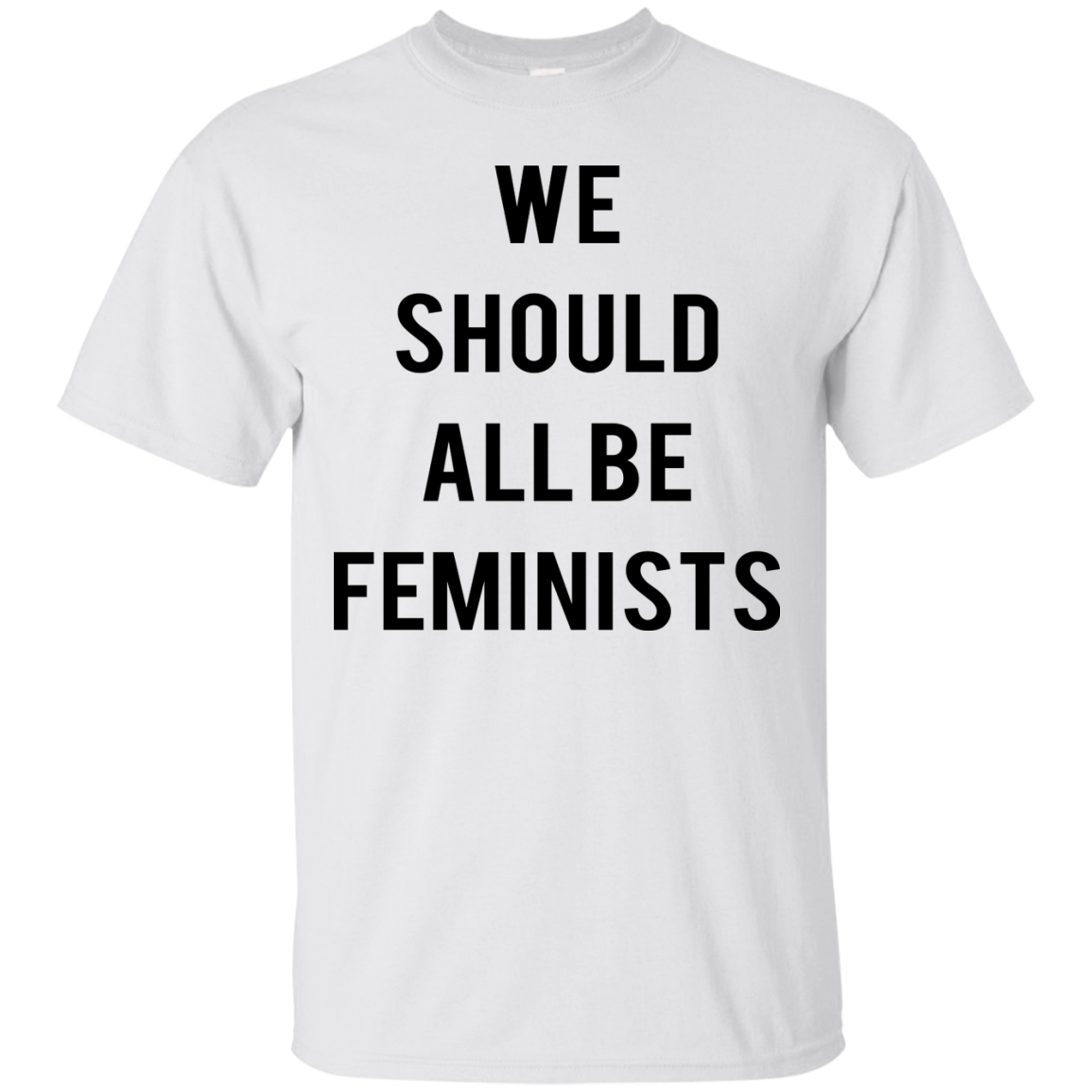 We should all be feminists shirt - iFrogTees