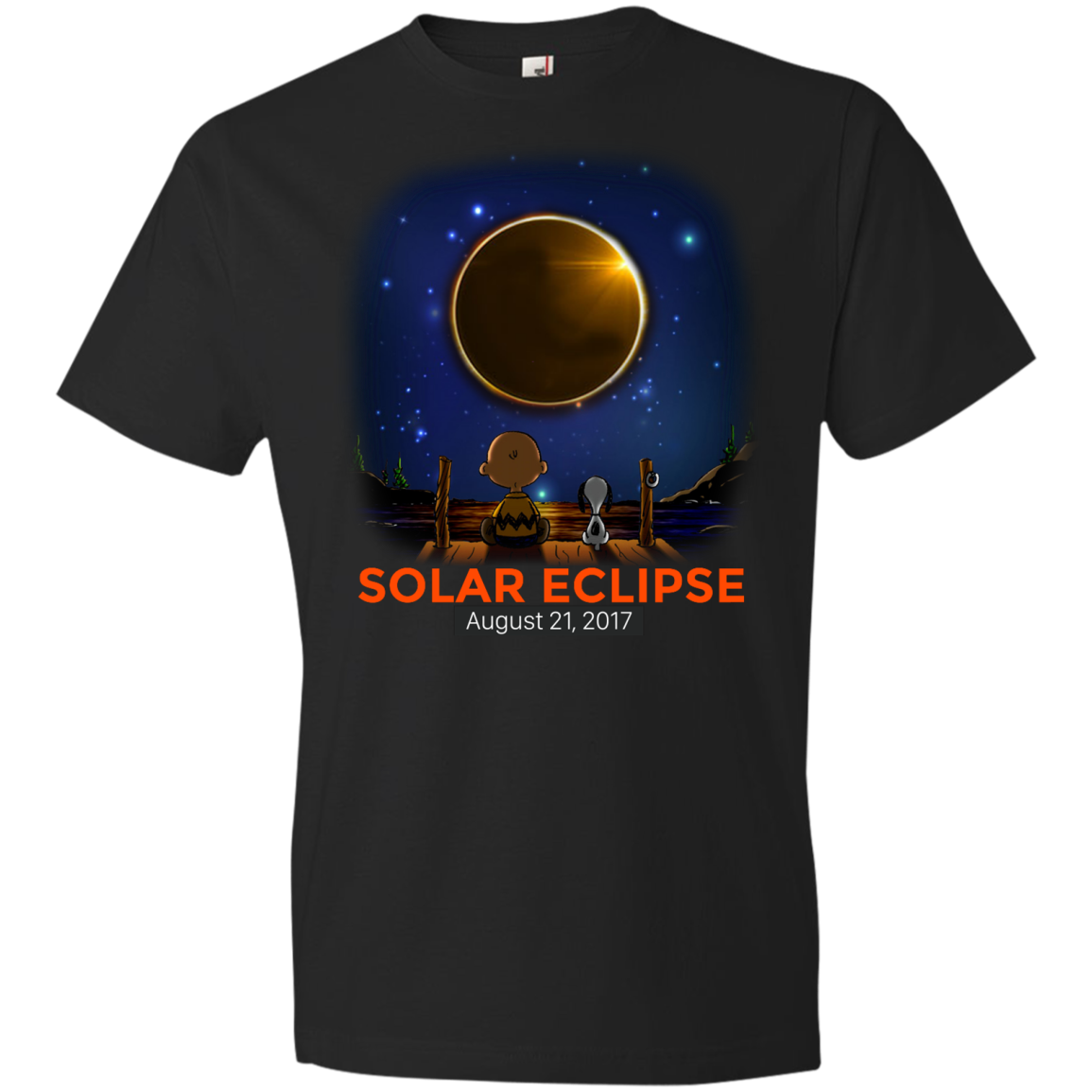 Snoopy Solar Eclipse 2017 Youth shirt – iFrogTees