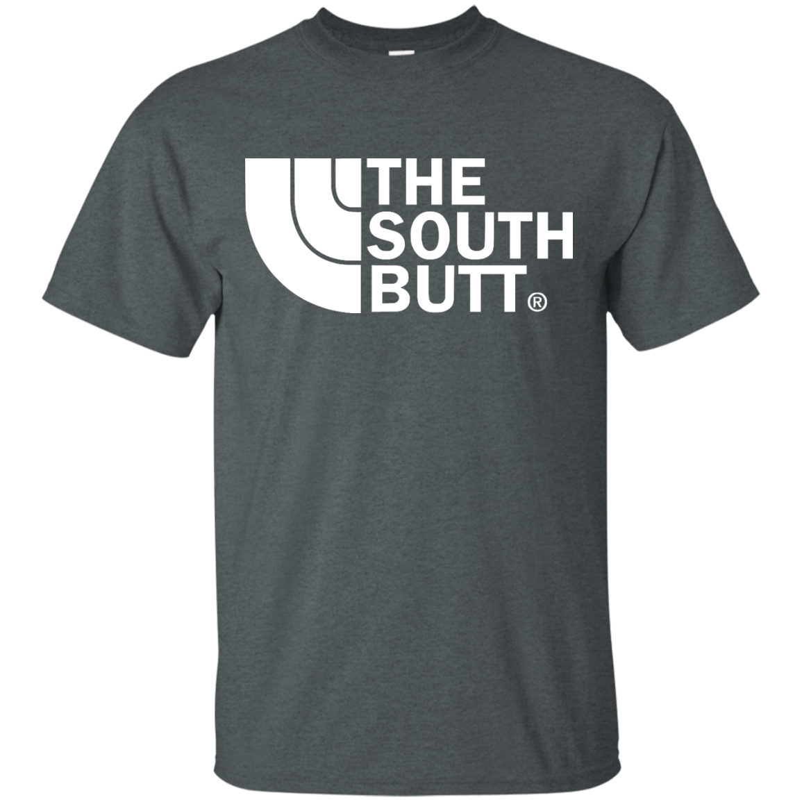 The South Butt shirt: The North Face 