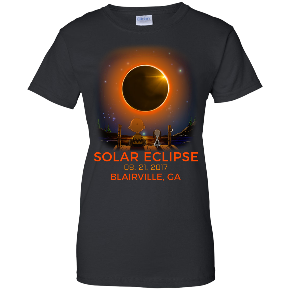 Snoopy solar eclipse - Blairsville - Total solar eclipse 2017 shirt ...
