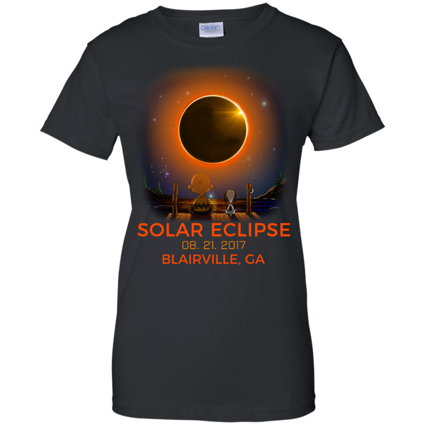 Snoopy solar eclipse - Blairsville - Total solar eclipse 2017 shirt ...