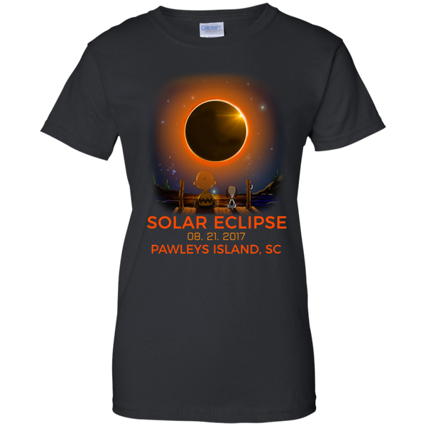 Snoopy and Charlie Brown: Pawleys Island, SC Solar Eclipse shirt, hood ...