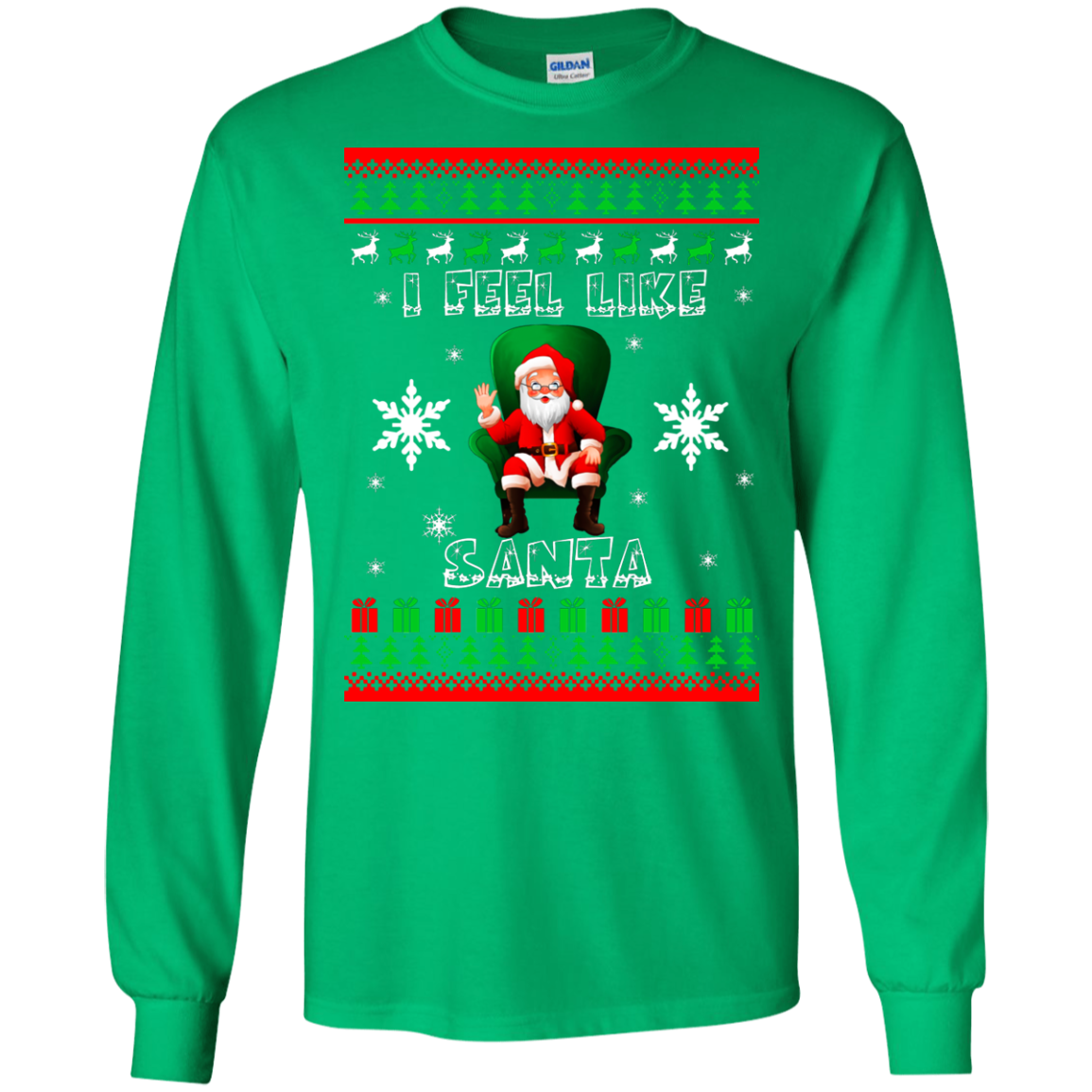 I feel like Santa Christmas sweater, shirt, hoodie - iFrogTees