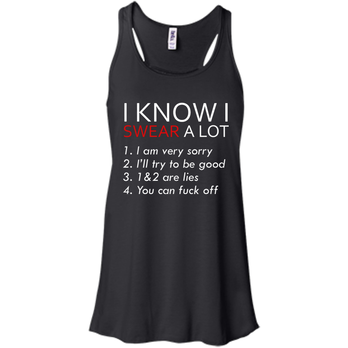 I Know I Swear A Lot t-shirt, long sleeve, hoodie - iFrogTees