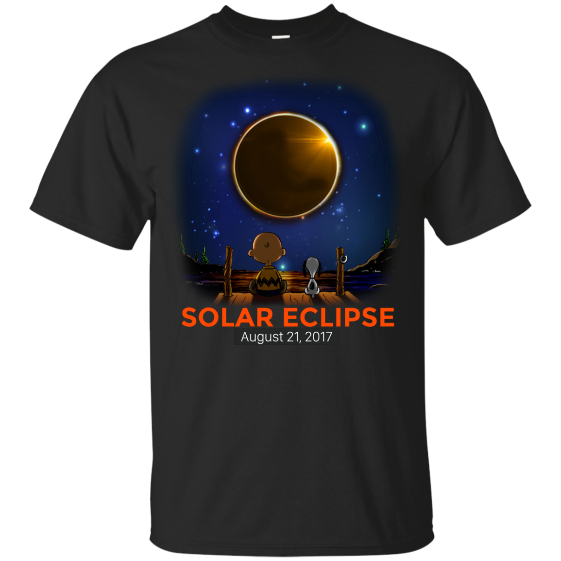 Snoopy Solar Eclipse 2017 Youth shirt – iFrogTees