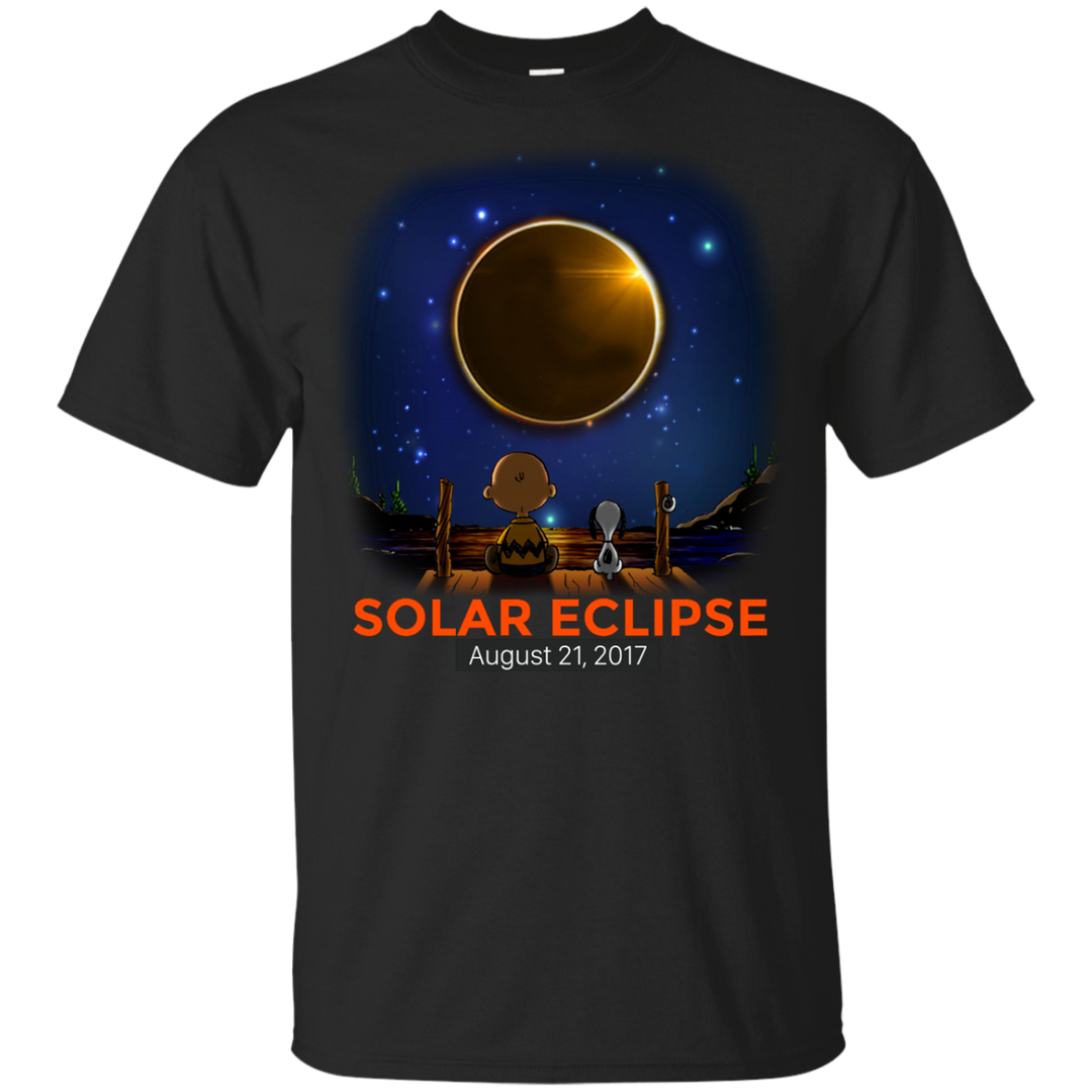 Snoopy Solar Eclipse 2017 Youth shirt – iFrogTees