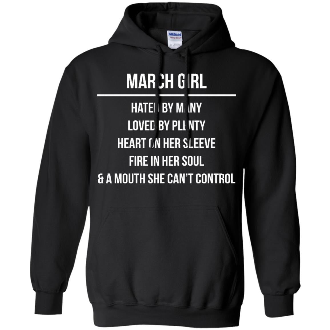 march girl hoodie