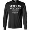 Veteran Definition Shirt, Hoodie, Tank