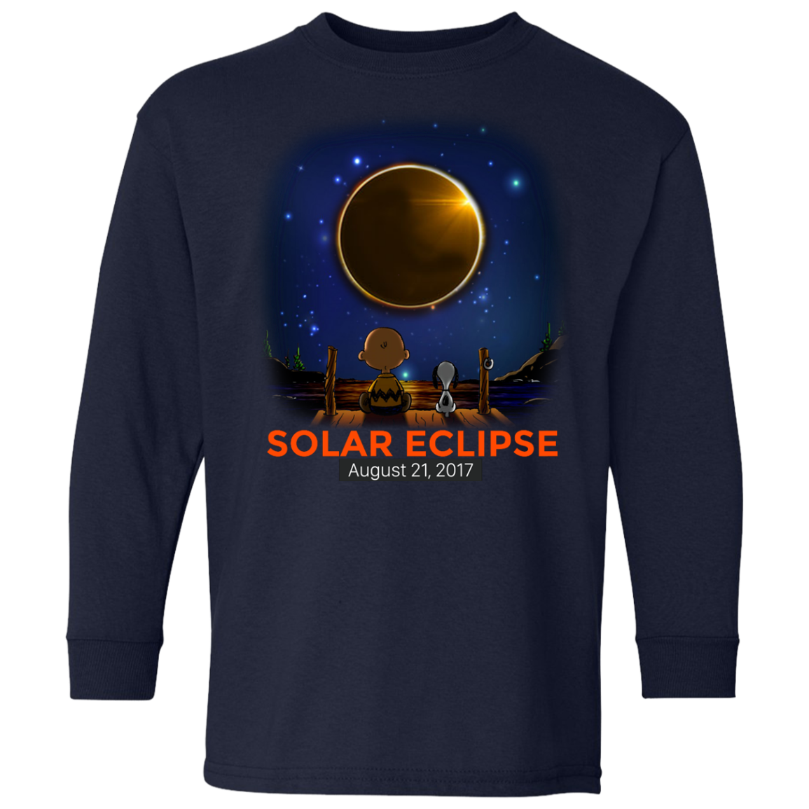 Snoopy Solar Eclipse 2017 Youth shirt – iFrogTees