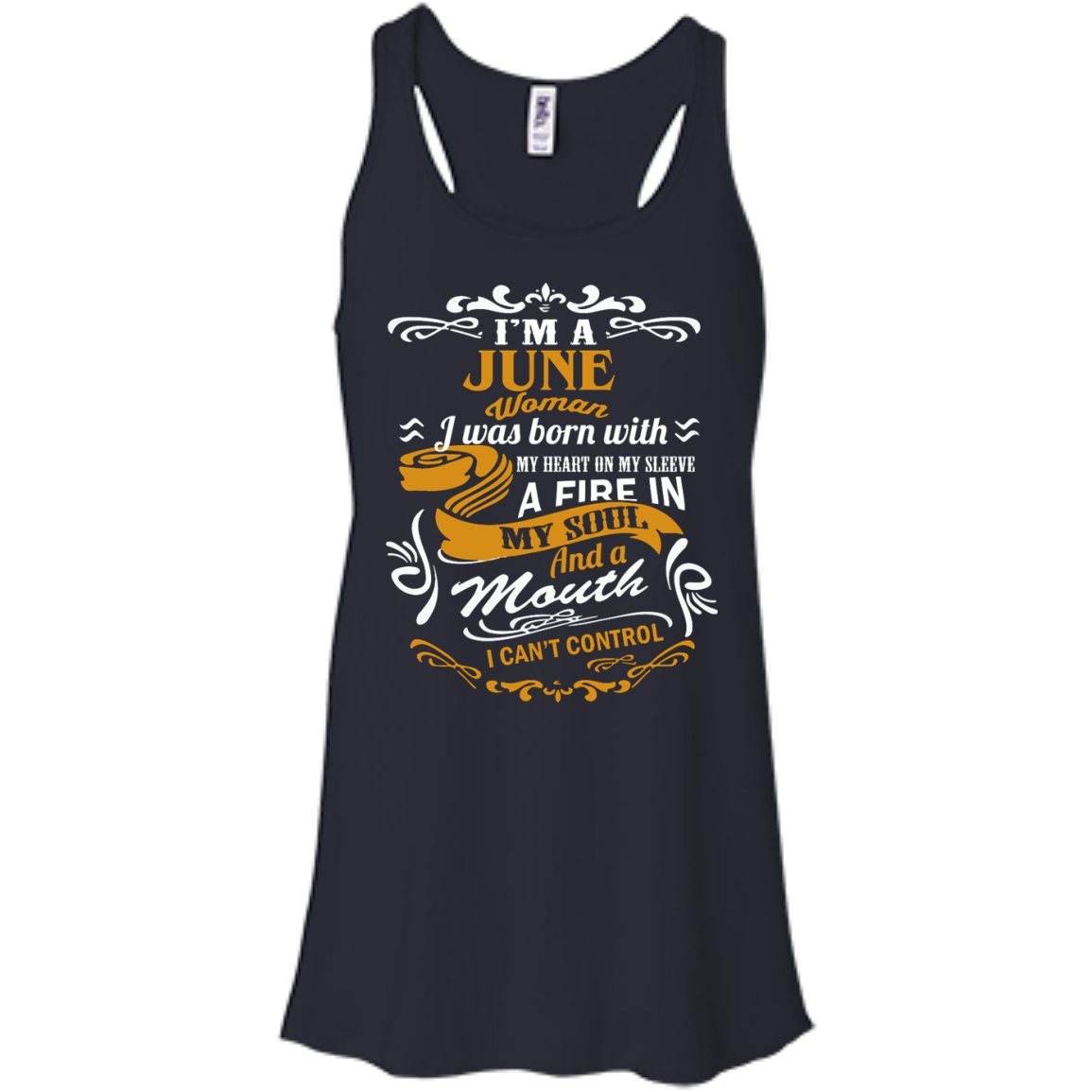 I'm A June Woman I Was Born With My Heart On My Sleeve Shirt, Hoodie ...