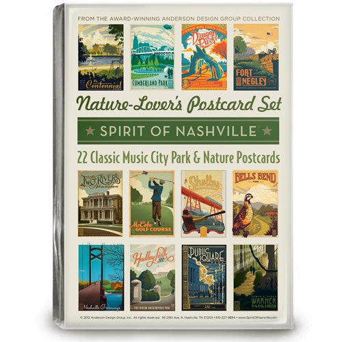 S.O.N. 22 Pc. Nature Lovers Postcard Set