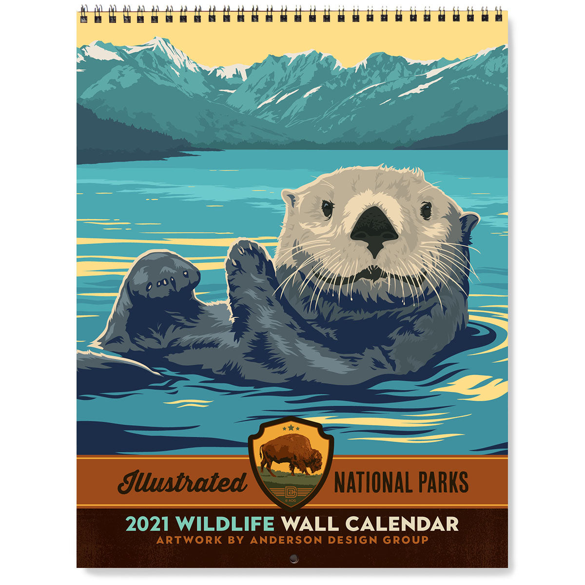 2021 Wall Calendar: National Park Wildlife (Bargain: 70% OFF!)