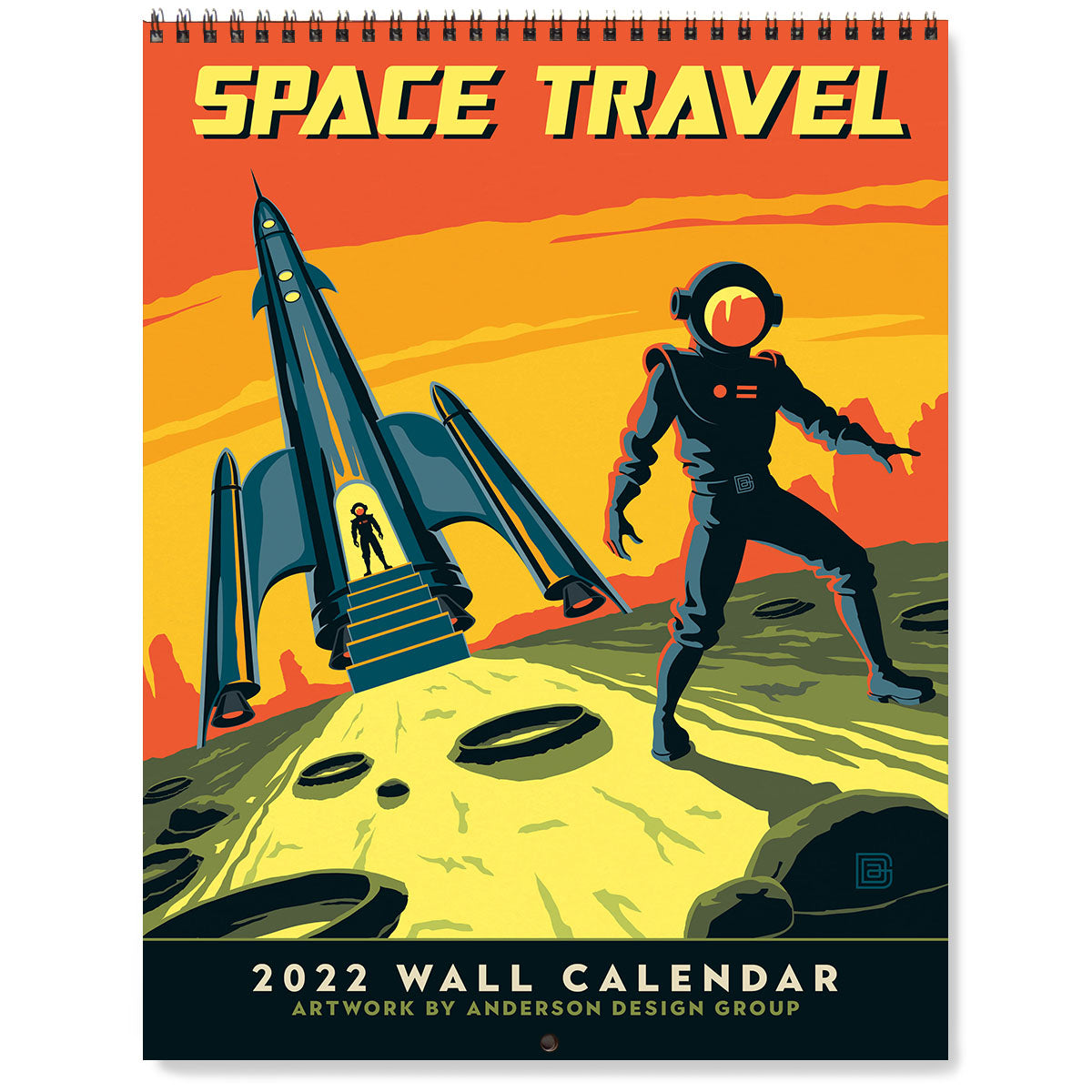 2022 Wall Calendar: Space Travel (Best Seller)