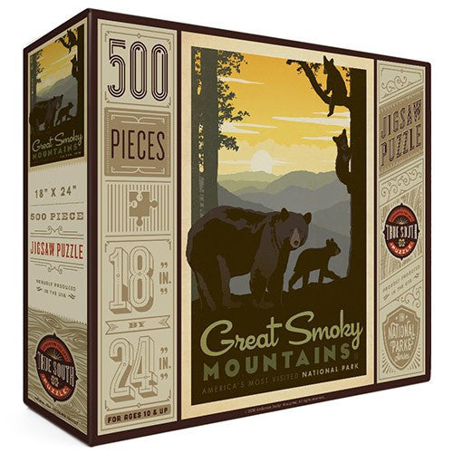 500-Pc. Puzzle: Great Smoky Mtns. National Park