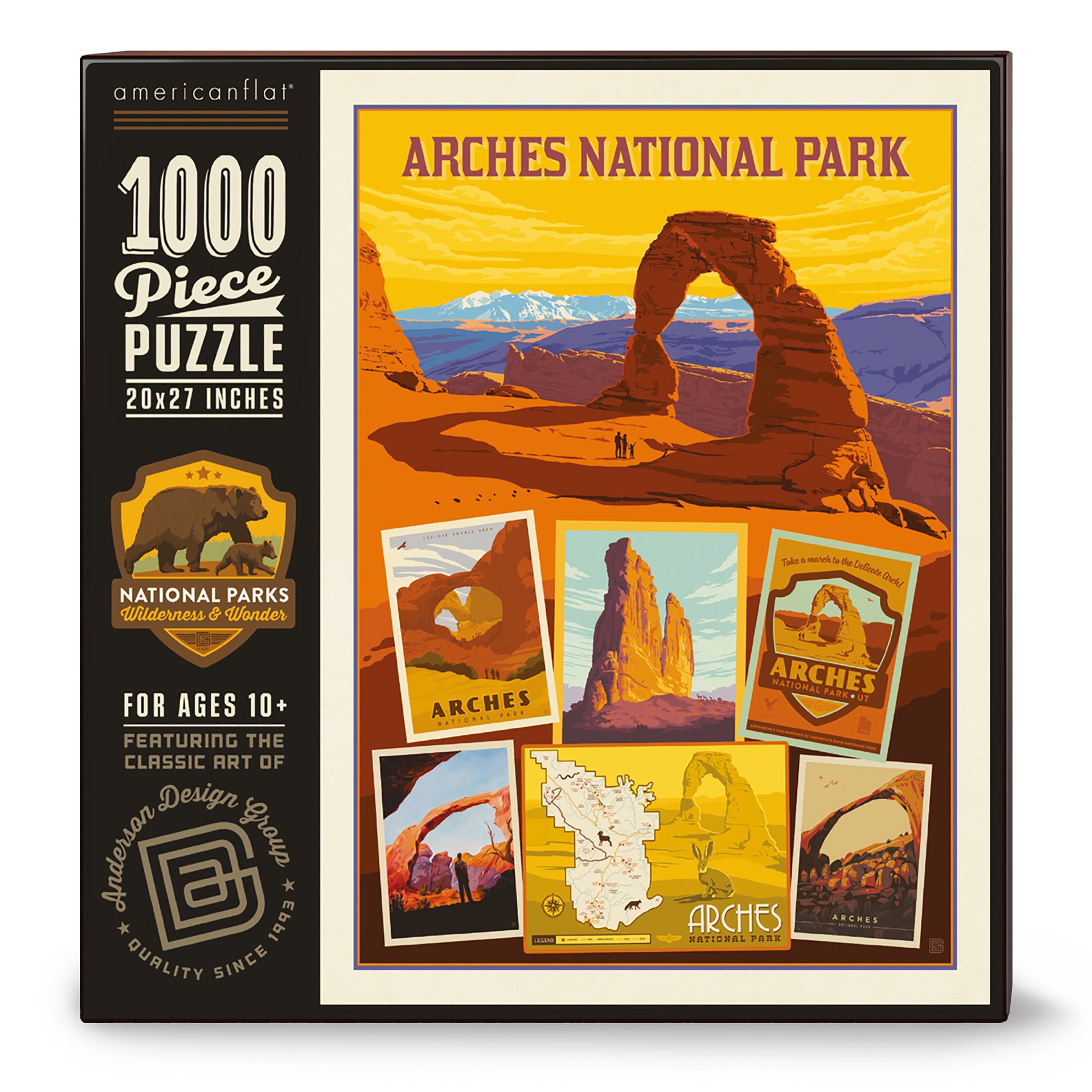 1000-Pc. Puzzle: National Parks: Arches Collage (Best Seller!)