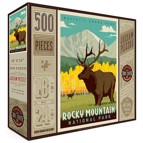 500-Pc. Puzzle: Rocky Mountain National Park