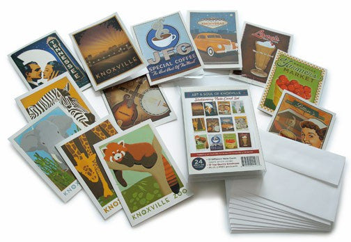 Knoxville 12-Piece Note Card Set