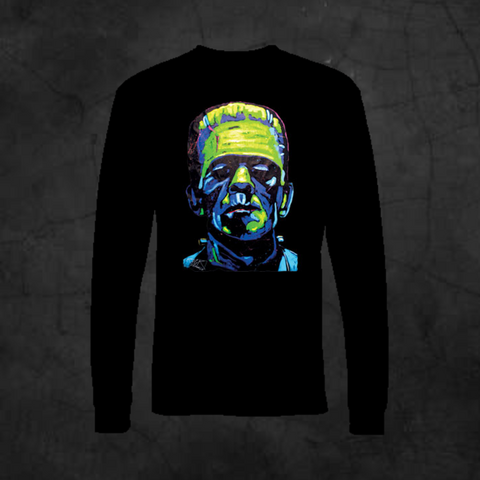 Products Tagged Cottonhorrortee Creepy Tee Factory - blue neon skull shirt roblox