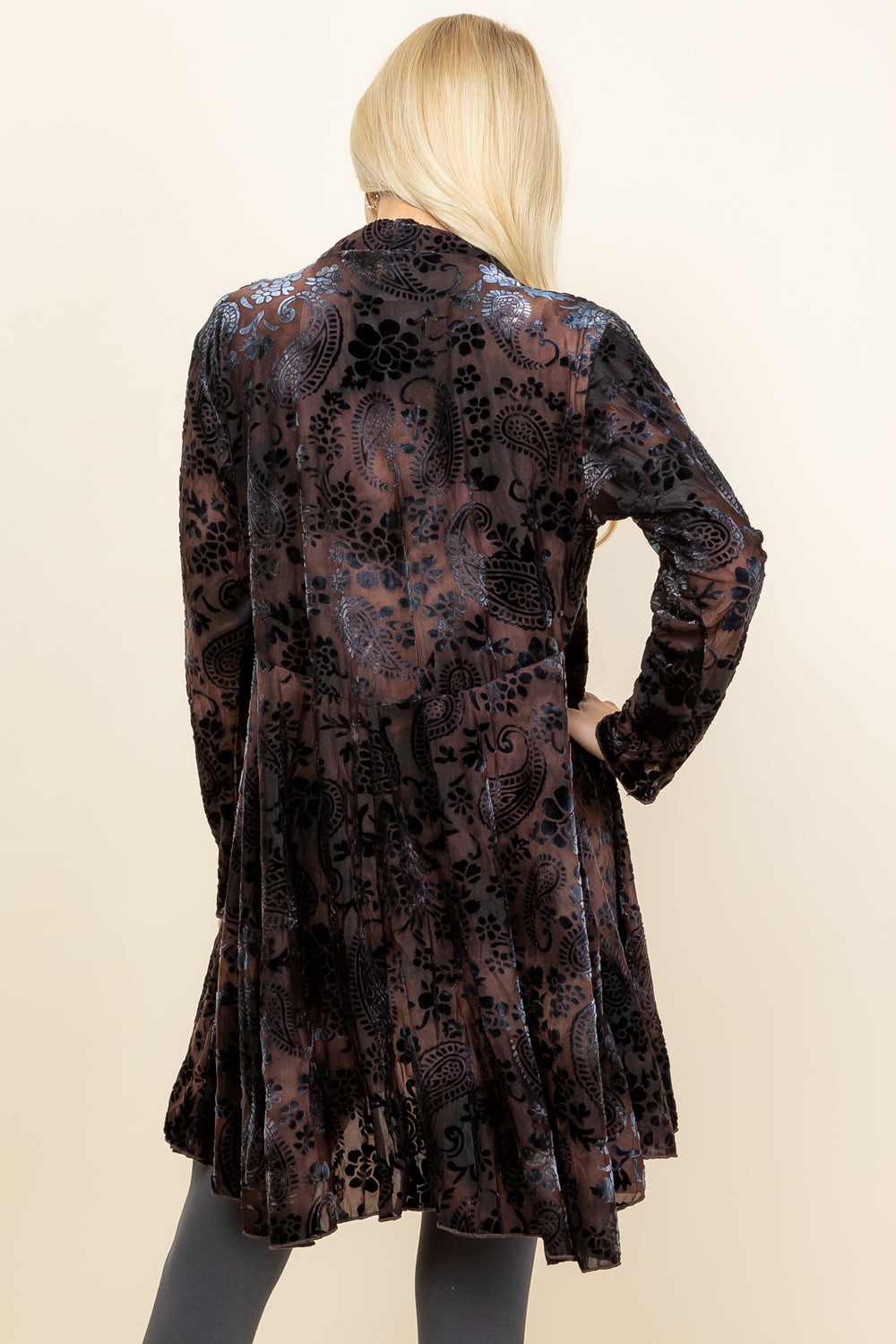 Chloe Paisley Velvet Jacket