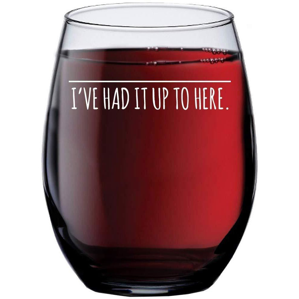 funny wine glasses