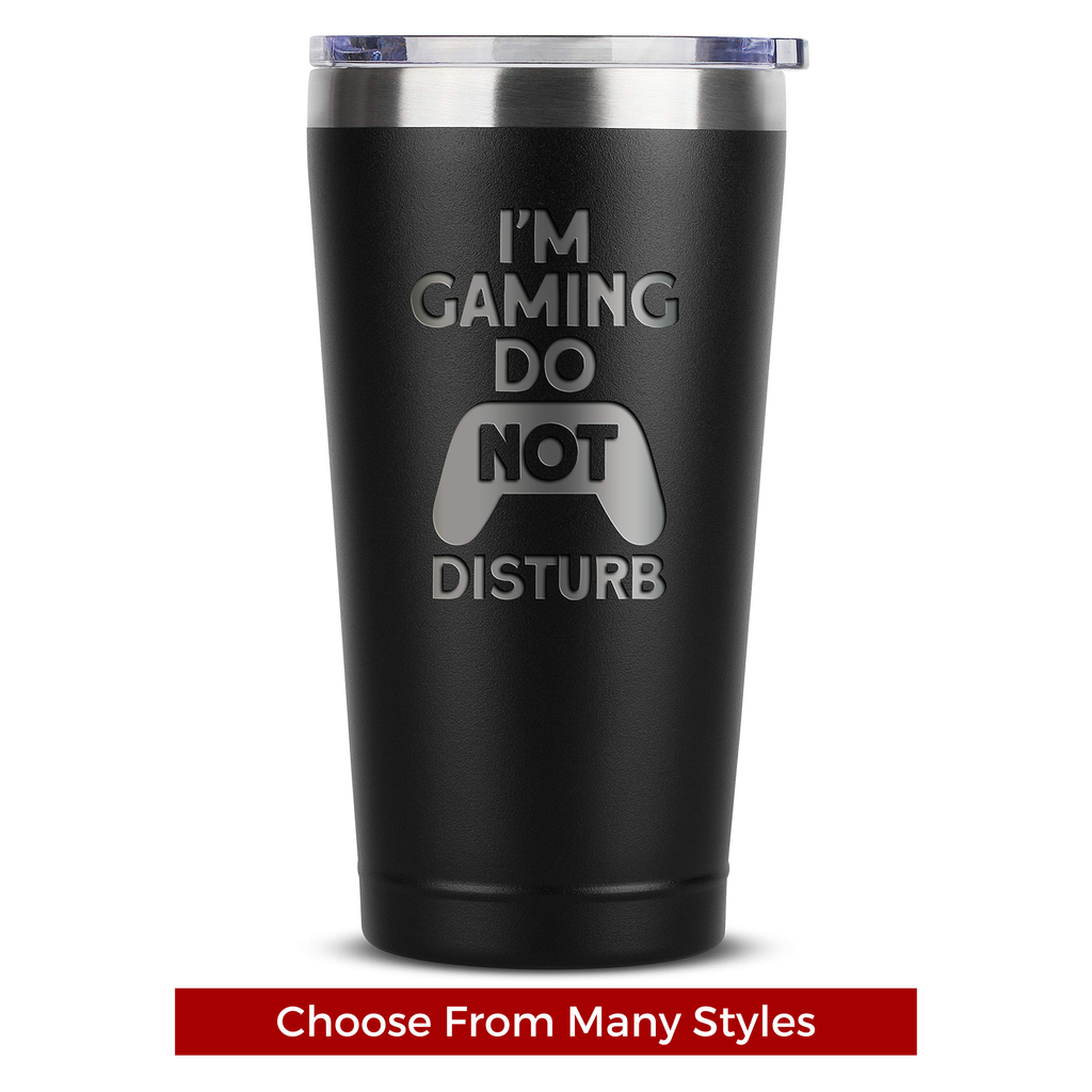 Funny Gifts for Men - Sarcastic Comment Loading - 16 oz Black Insulated