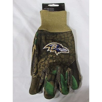 camouflage work gloves