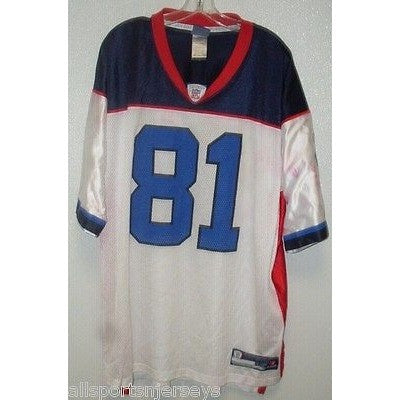 Drew Bledsoe 2004 Buffalo Bills Away Reebok Throwback NFL Football Jersey