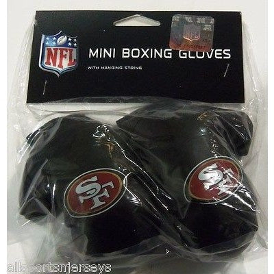 49ers boxing gloves